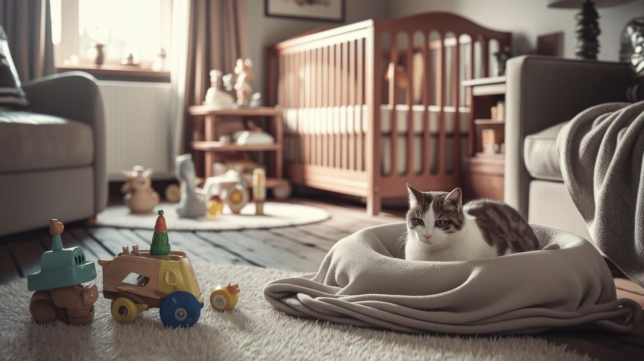 Jakie są zasady przygotowania kota na przybycie dziecka? 10 Jakie są zasady przygotowania kota na przybycie dziecka?