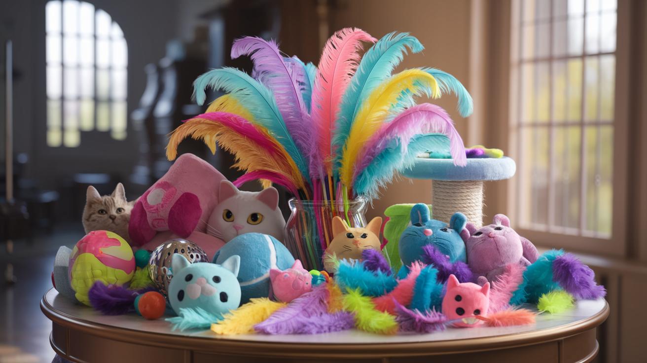 Najlepsze zabawki dla kotów - co wybrać?